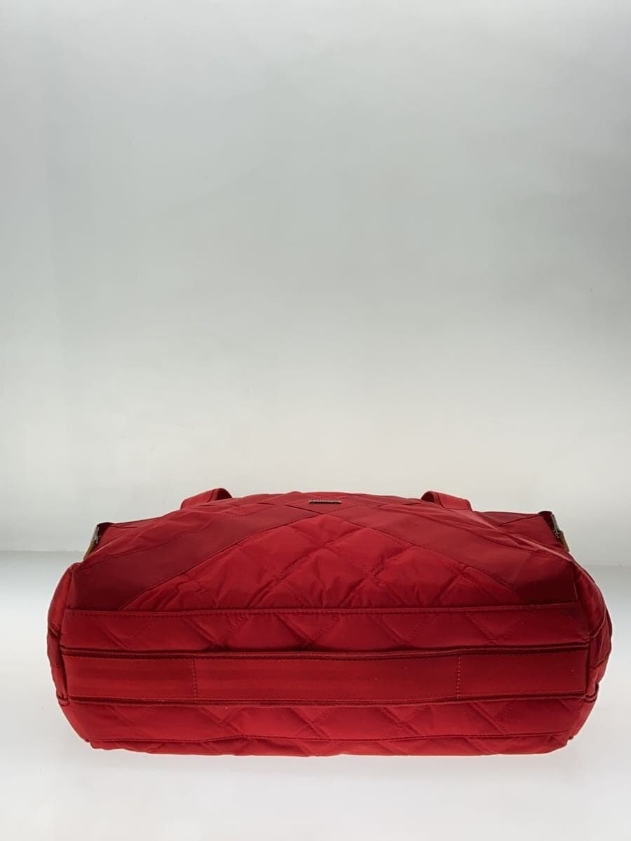 DOUBLELOOP Tote Bag Nylon Red Solid 4