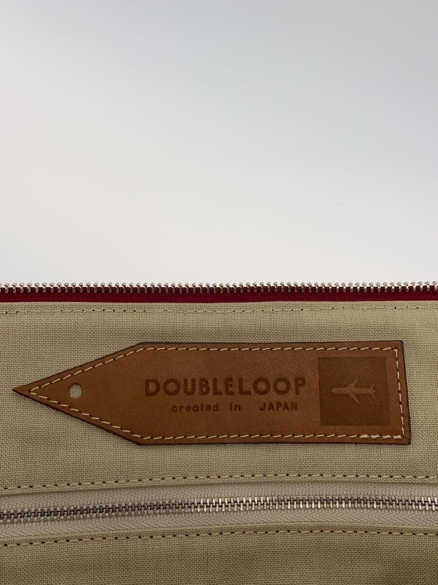 DOUBLELOOP Tote Bag Nylon Red Solid 5