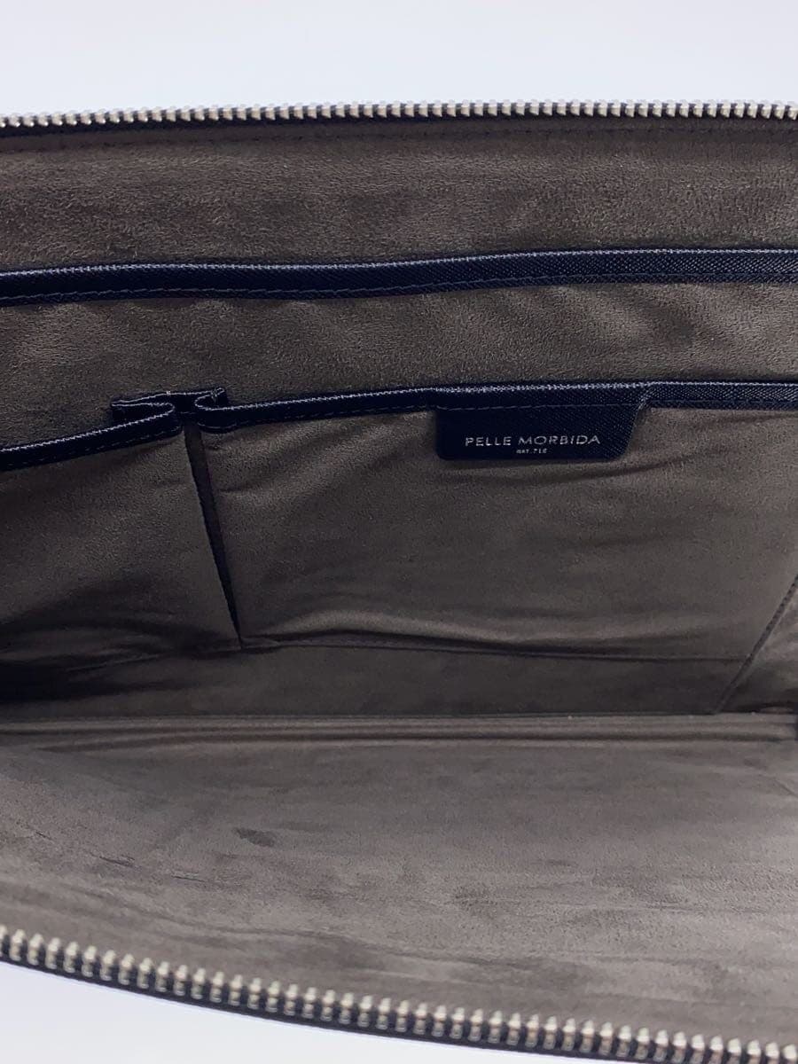 PELLE MORBIDA bag -- GRY plain 6