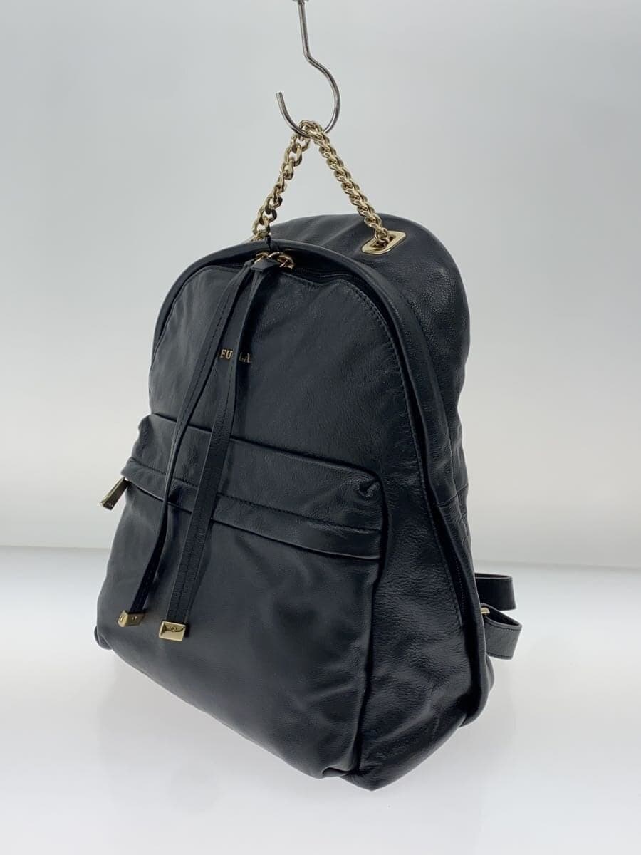 FURLA Backpack Leather Black 231471 2