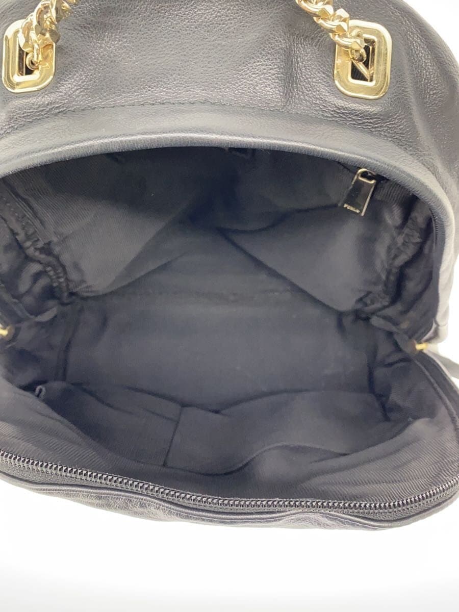 FURLA Backpack Leather Black 231471 6