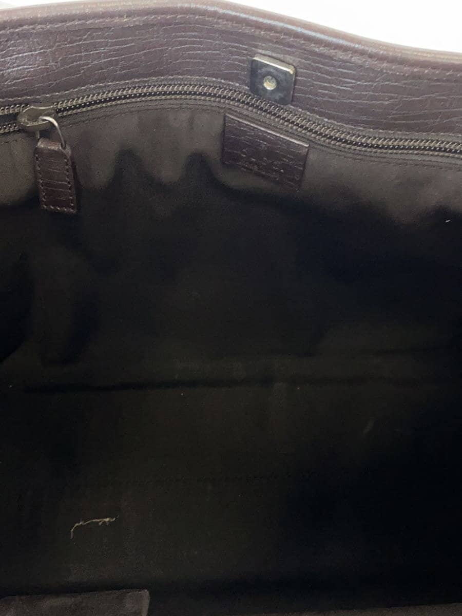 GUCCI Tote Bag_GG Supreme PVC Brown Allover Pattern 114595 6