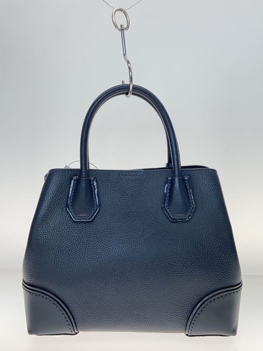 MICHAEL KORS Handbag Leather Navy AV-1805 3