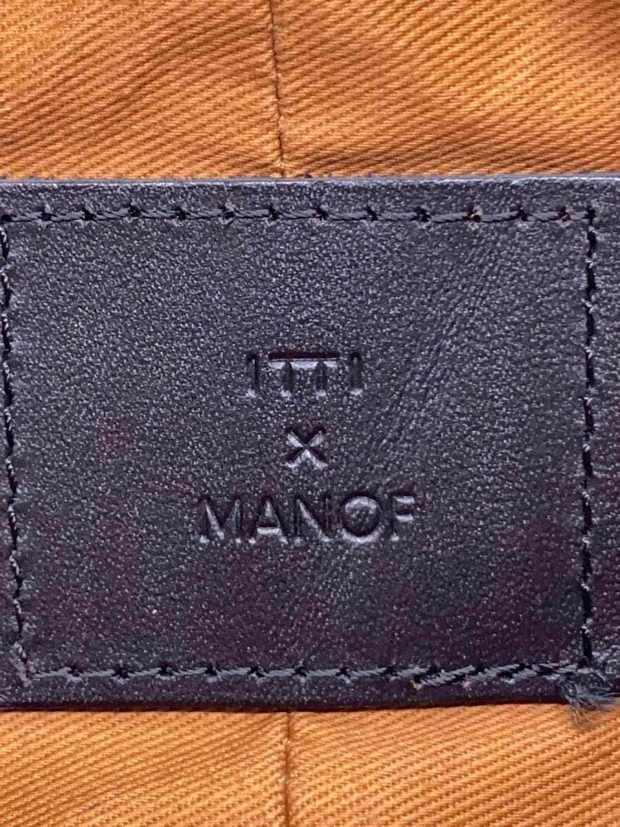 ITTI × MANOF handbag leather CML plain 5