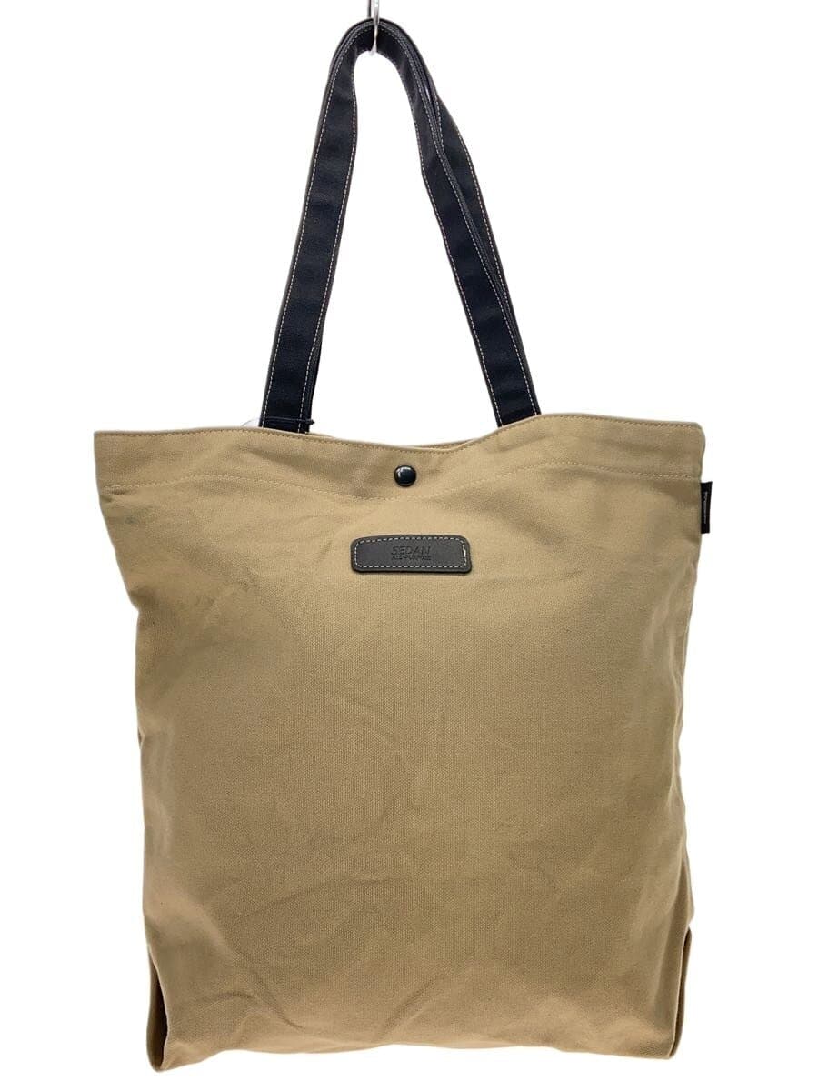 SEDAN ALL-PURPOSE Tote Bag Canvas BEG Plain