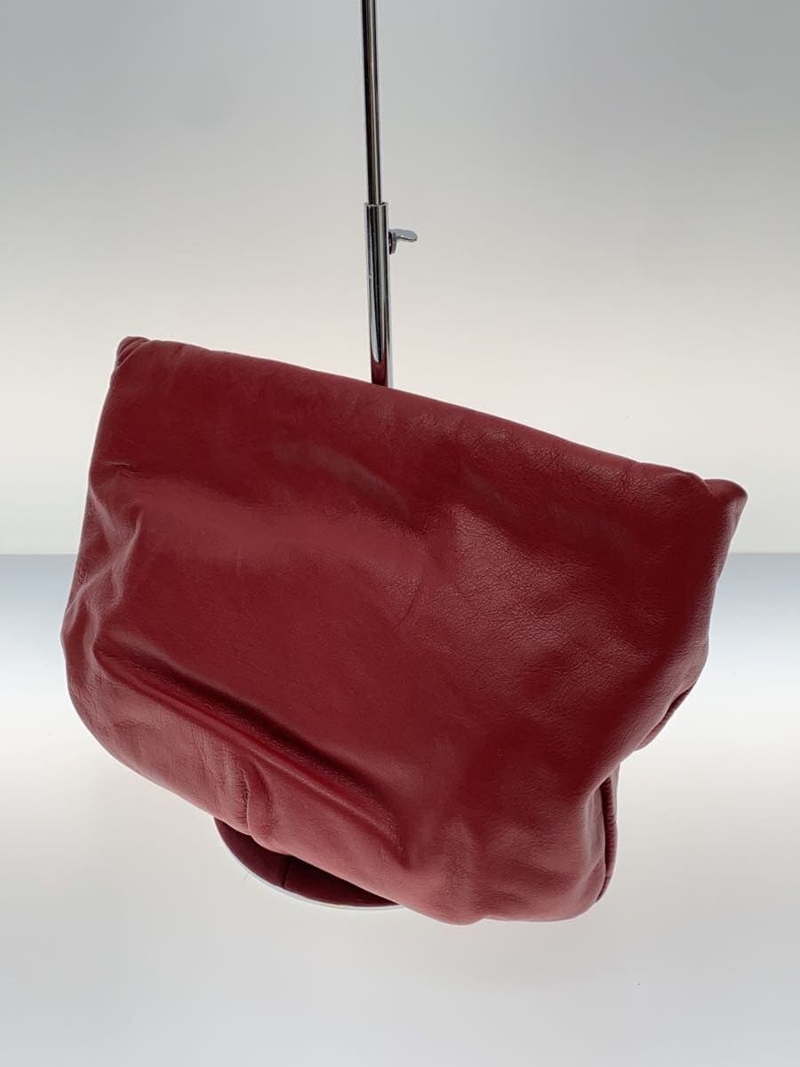 Russet Shoulder Bag Leather Red Solid Color 2