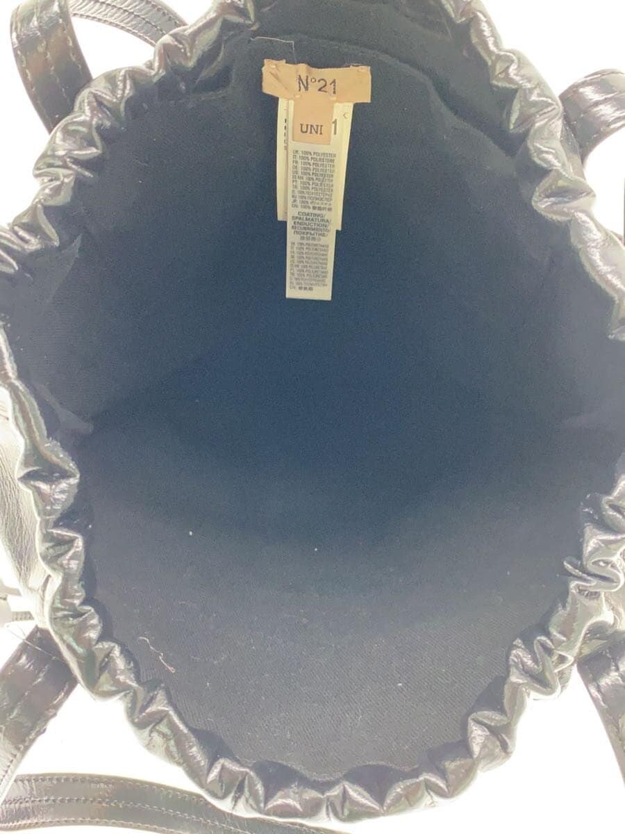 N21 (number twenty-one) tote bag polyester BLK plain 6