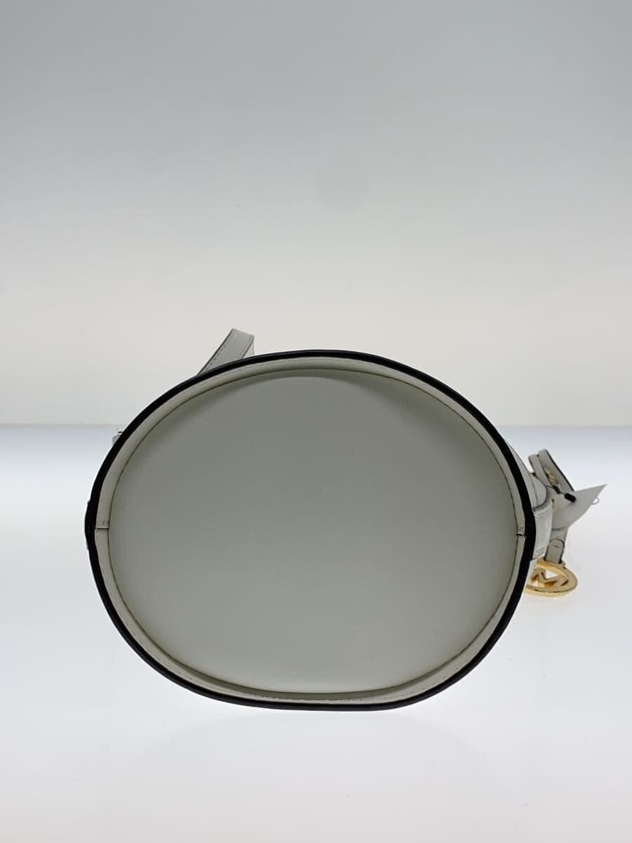 MICHAEL KORS Shoulder Bag Leather WHT 32R4G10C5L 4