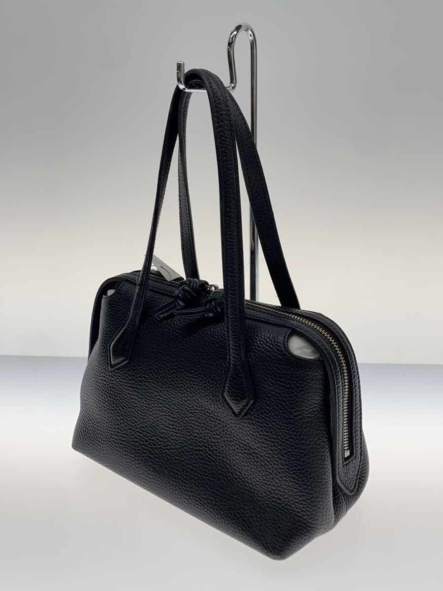 VASIC Handbag Leather Black Solid Color GRAF MINI 2