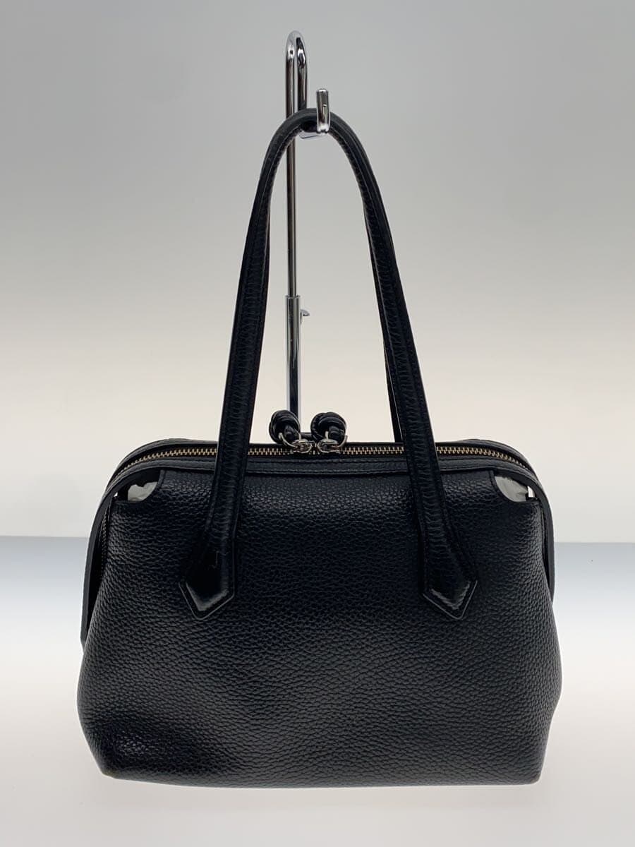 VASIC Handbag Leather Black Solid Color GRAF MINI 3