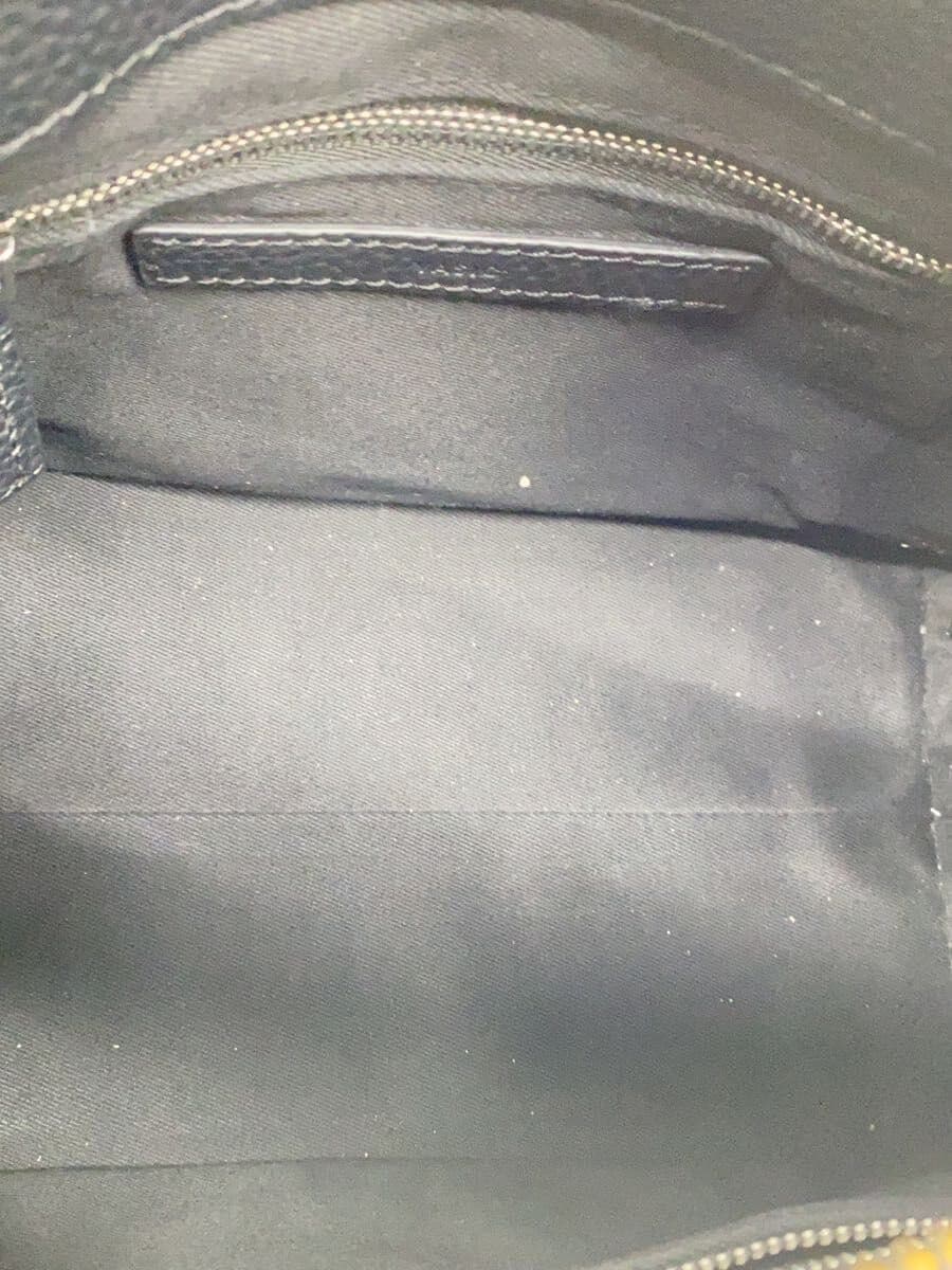 VASIC Handbag Leather Black Solid Color GRAF MINI 5