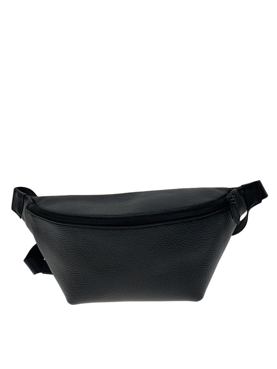 HushTug Waist Bag Leather BLK Plain