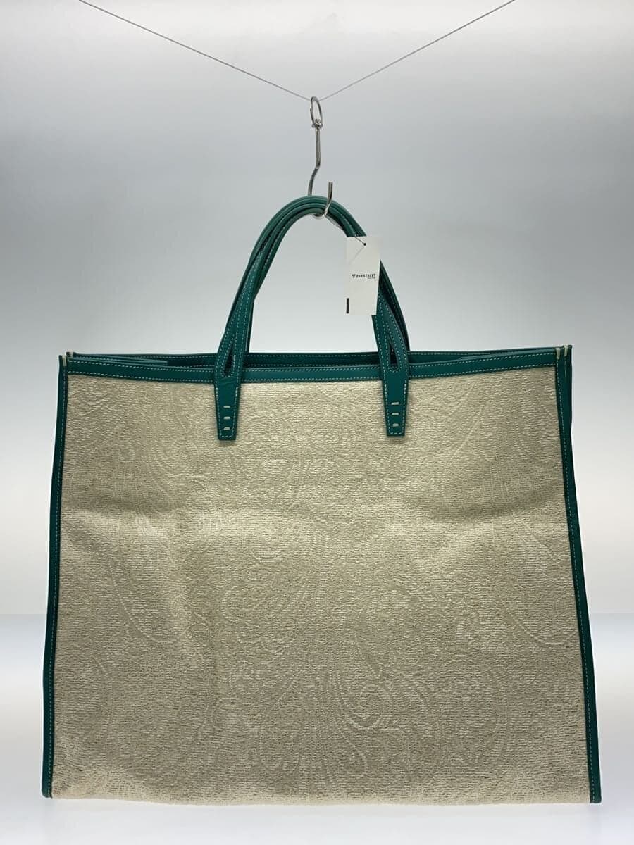 A VACATION tote bag canvas GRN