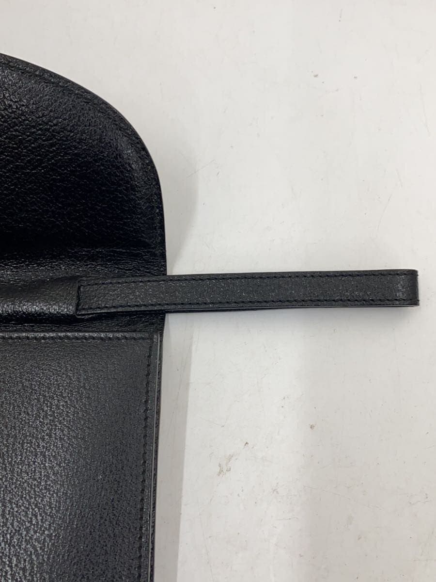 GUCCI Second Bag Leather BLK Solid 0181660940 7