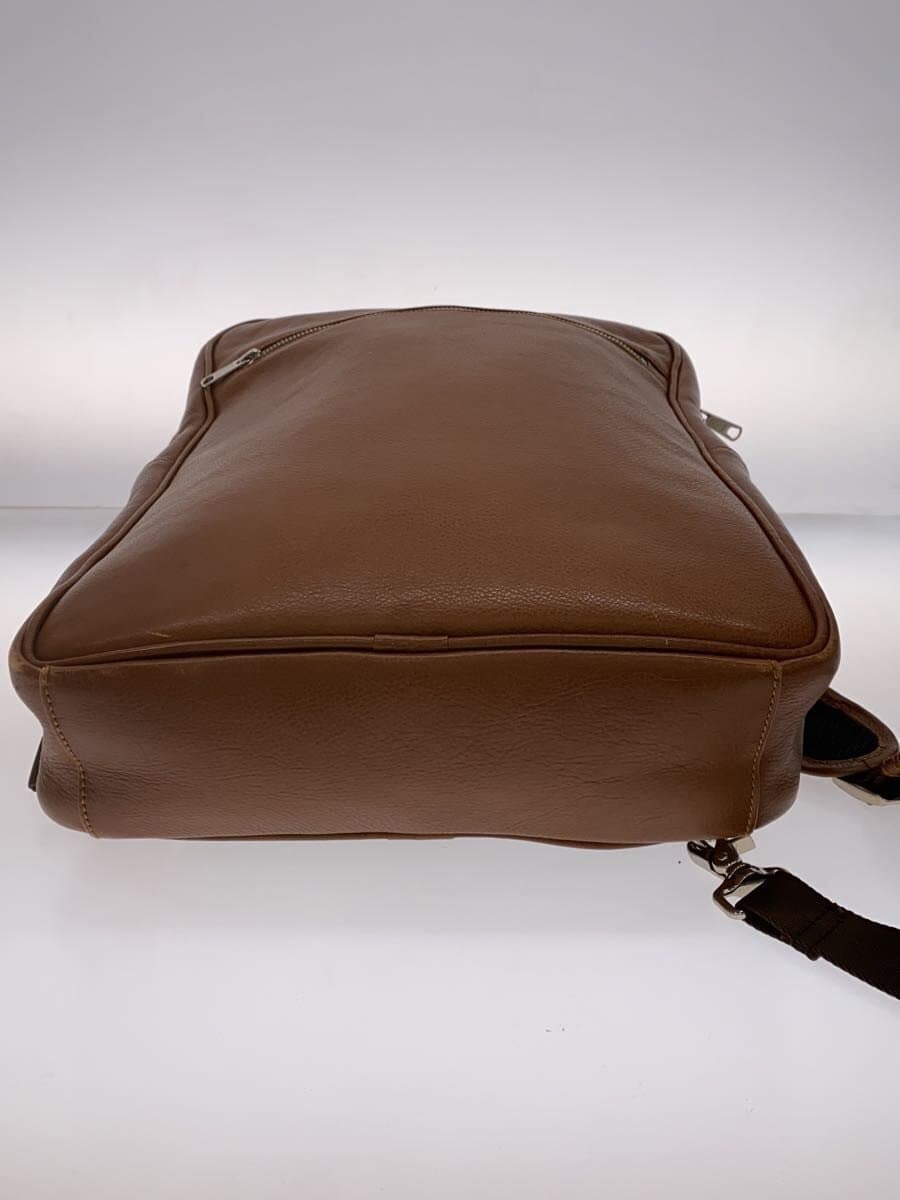 Other Brand TASK Backpack Leather BRW Solid TSK-018A02 4