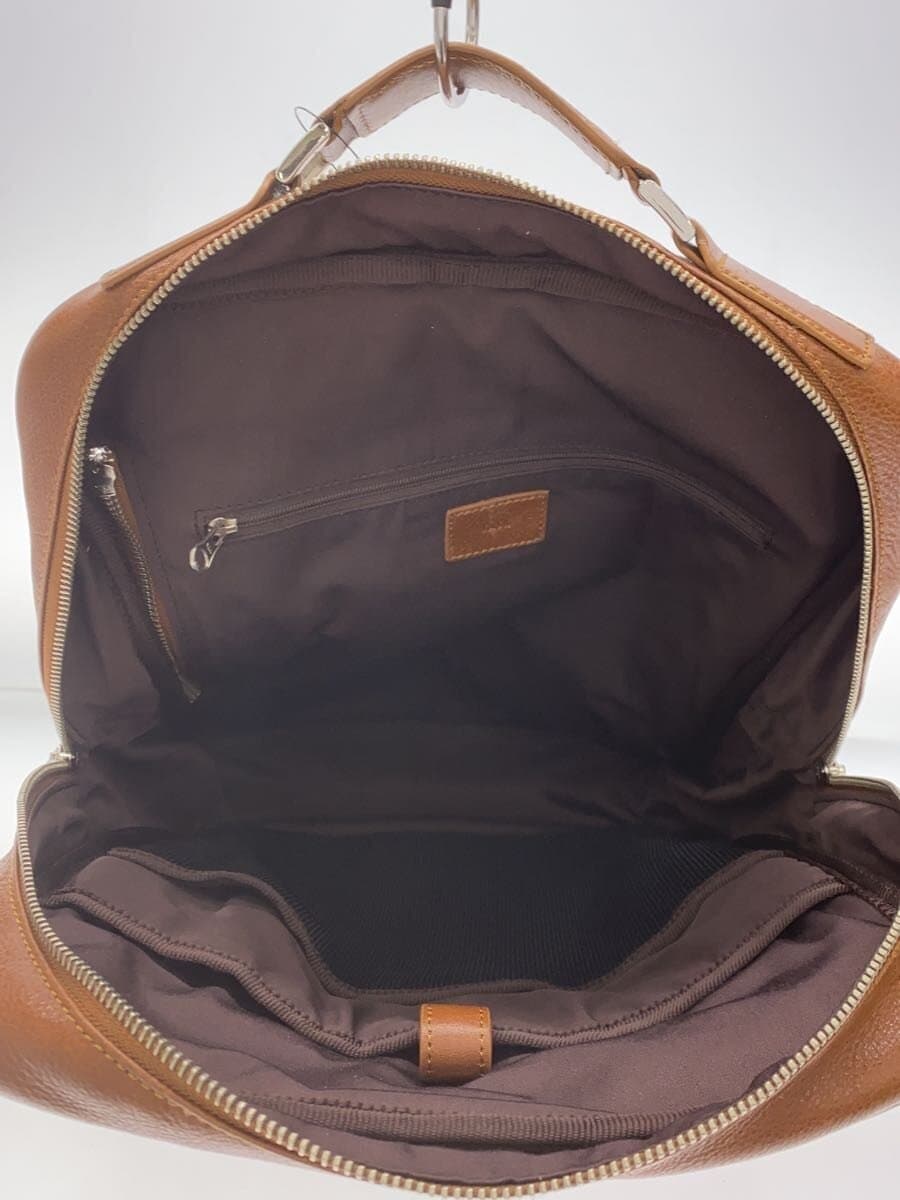 Other Brand TASK Backpack Leather BRW Solid TSK-018A02 5