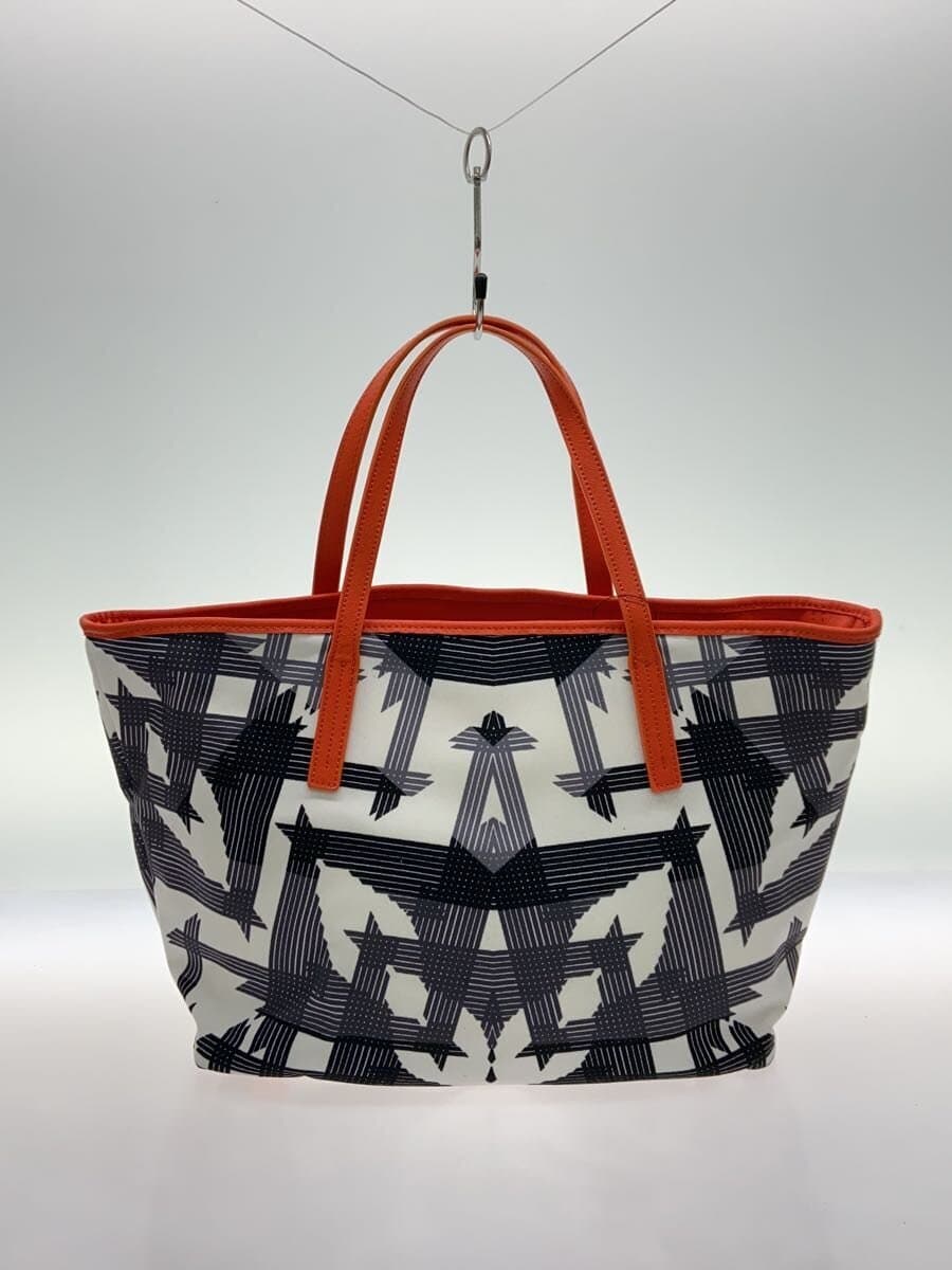Jiyuku Handbag WHT All Over Pattern