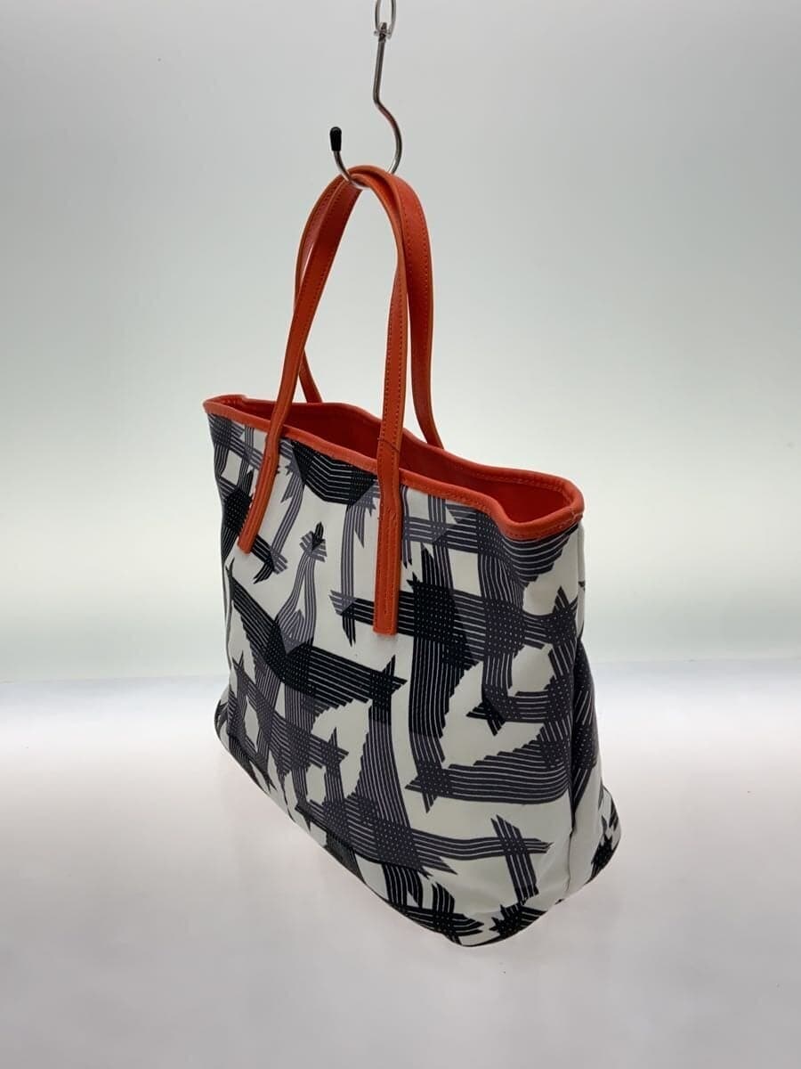 Jiyuku Handbag WHT All Over Pattern 2