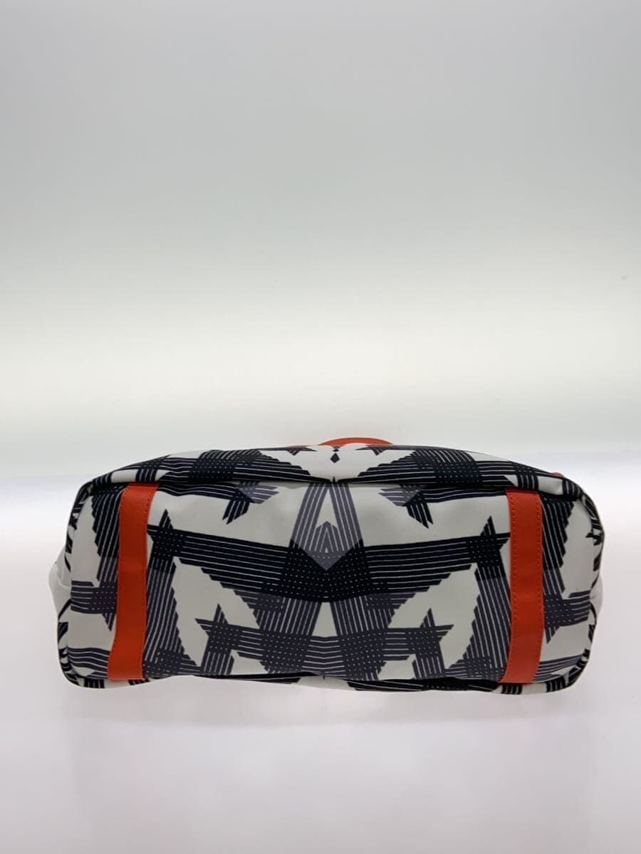 Jiyuku Handbag WHT All Over Pattern 4