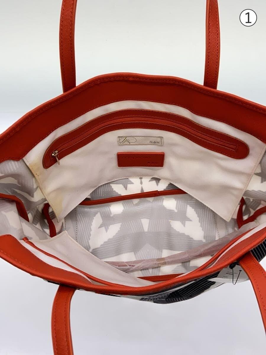 Jiyuku Handbag WHT All Over Pattern 6