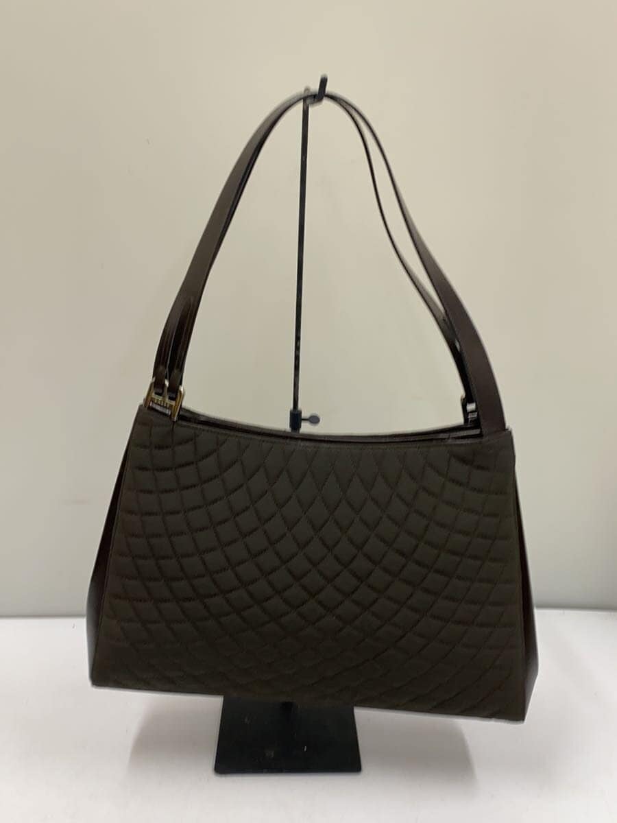BALLY Tote Bag Nylon BRW Quilted 3