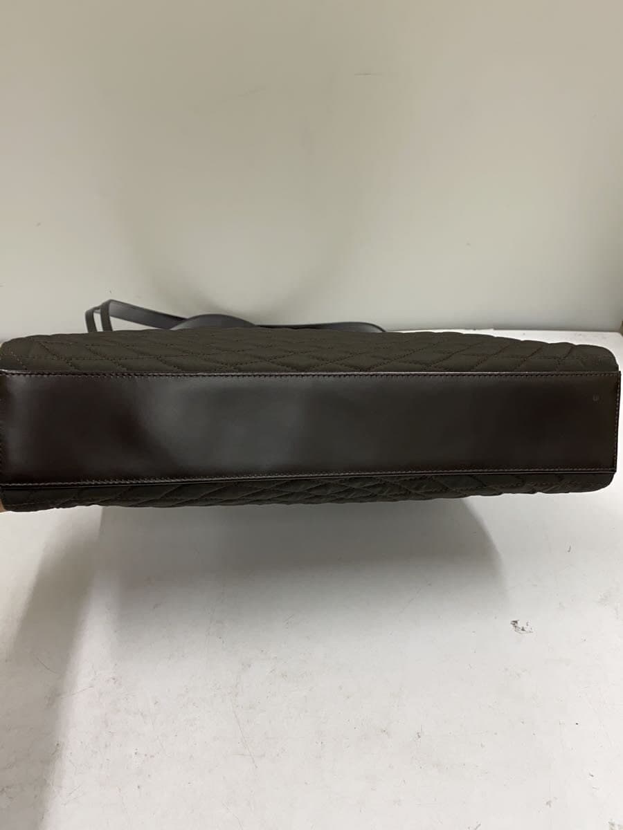 BALLY Tote Bag Nylon BRW Quilted 4