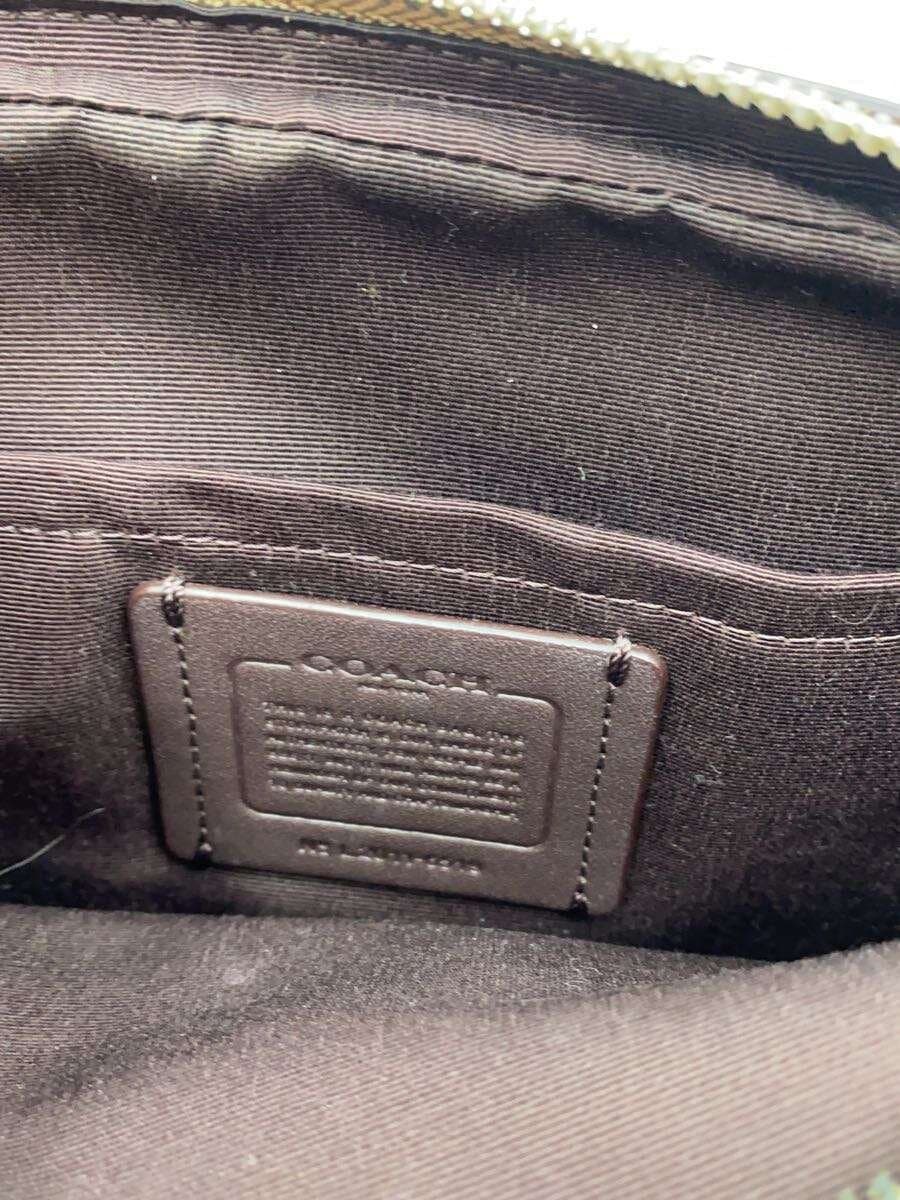 COACH Camera Bag Canvas BEG Solid Color 5