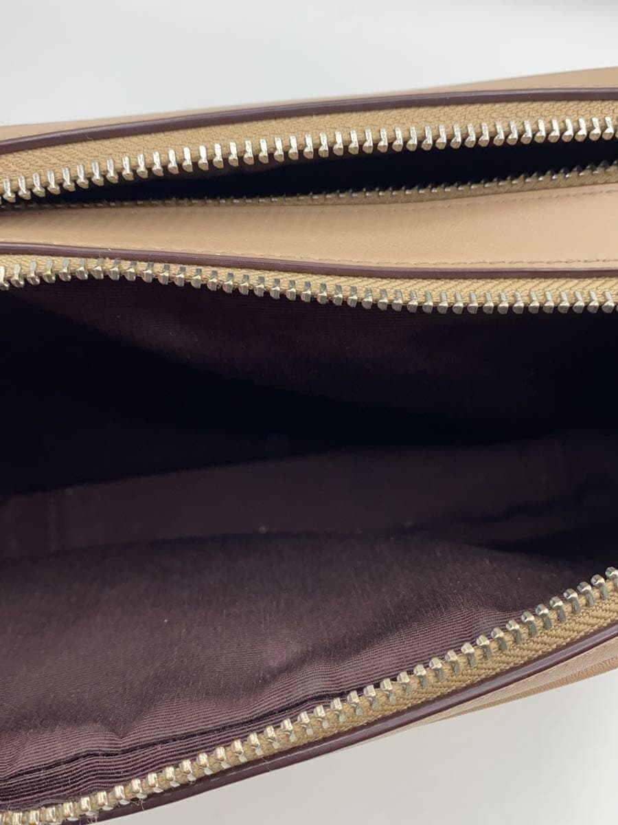 COACH Camera Bag Canvas BEG Solid Color 7