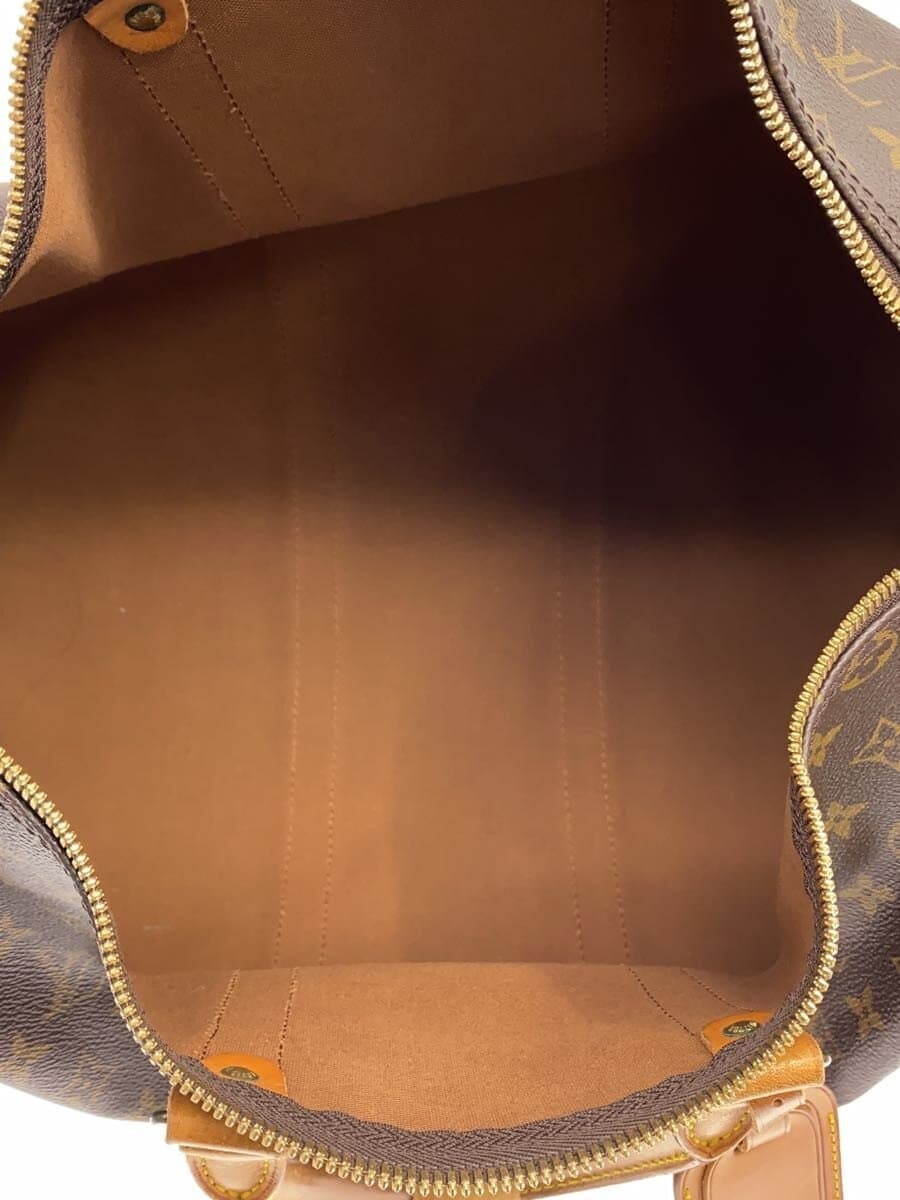 LOUIS VUITTON Keepall 45_Monogram Canvas PVC BRW 6