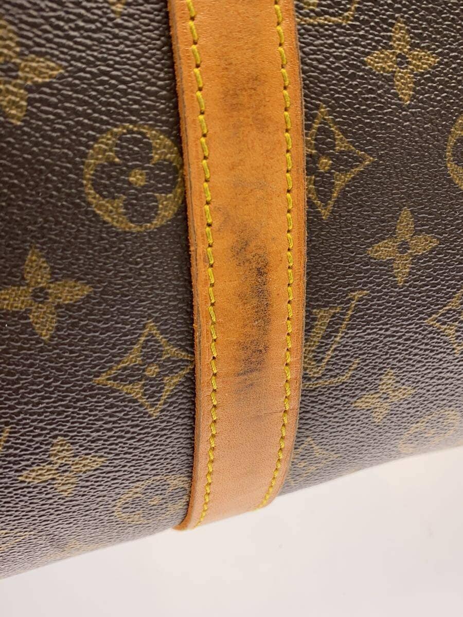 LOUIS VUITTON Keepall 45_Monogram Canvas PVC BRW 7
