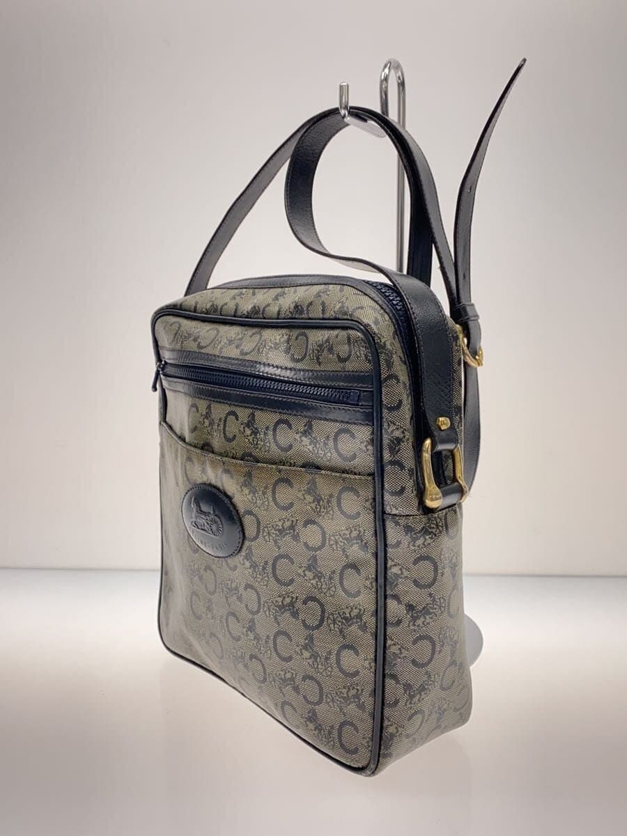 CELINE Shoulder Bag GRY All Over Pattern 2