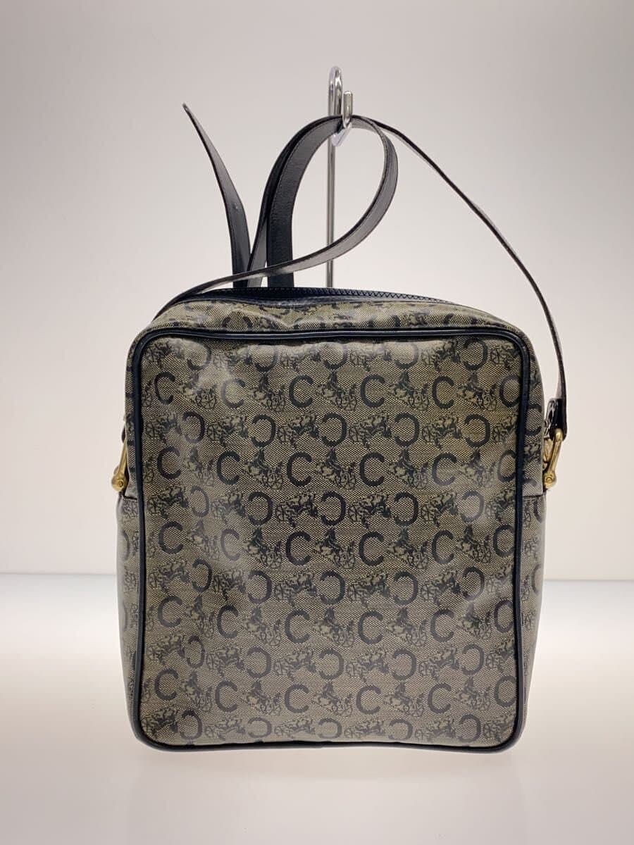 CELINE Shoulder Bag GRY All Over Pattern 3