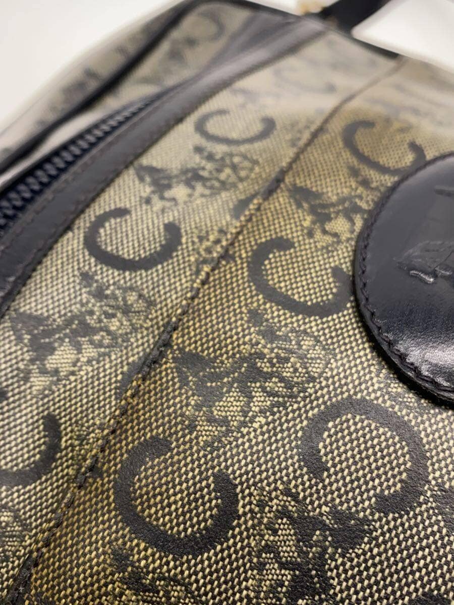 CELINE Shoulder Bag GRY All Over Pattern 8