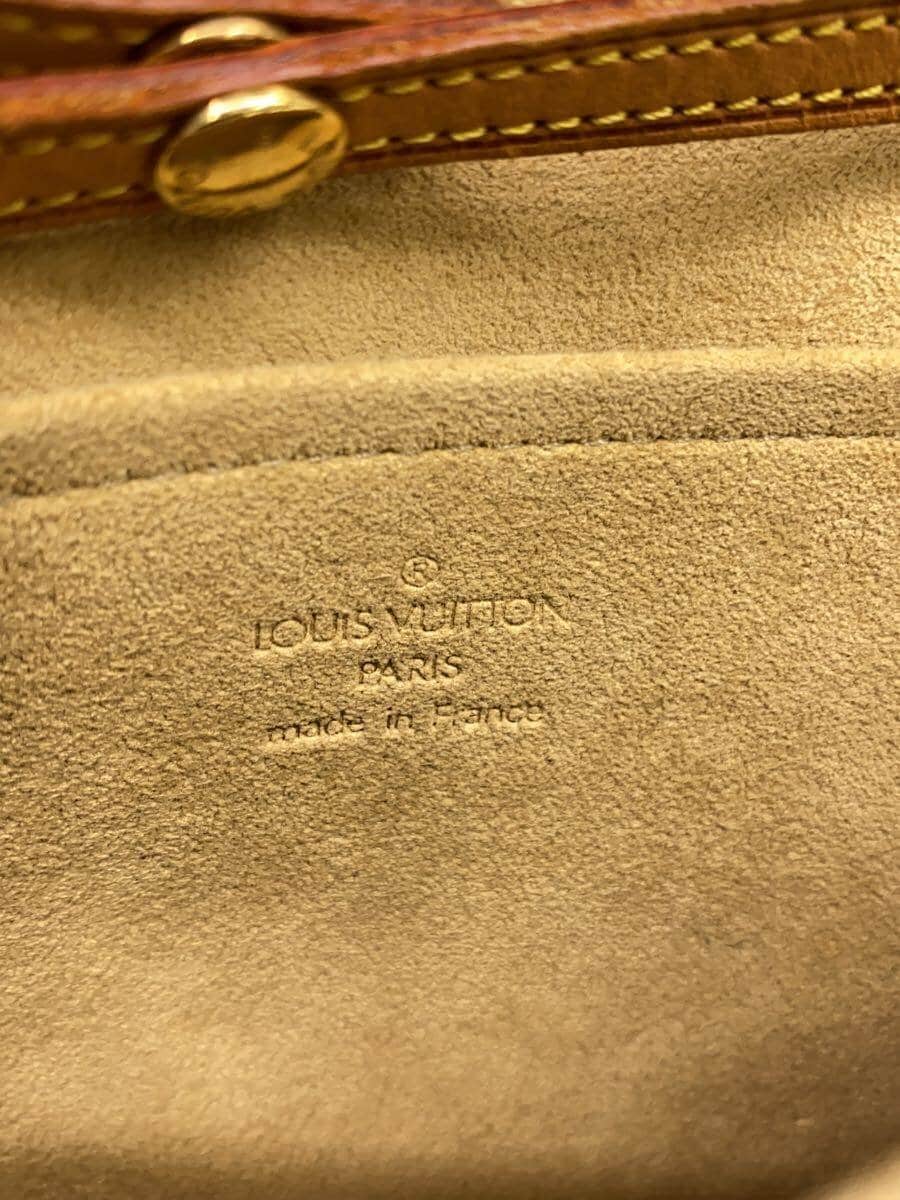 LOUIS VUITTON Pochette Twin GM_Monogram Canvas PVC BRW 5