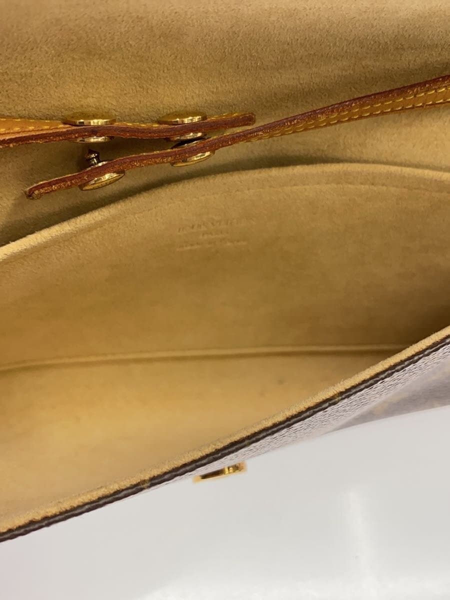 LOUIS VUITTON Pochette Twin GM_Monogram Canvas PVC BRW 6