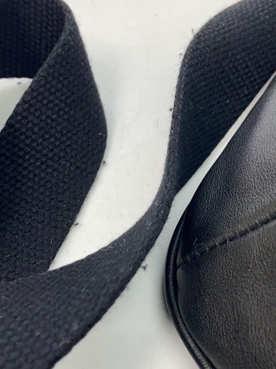 SAINT LAURENT Waist Bag Saint Laurent Leather BLK FLY505671 Black Black 8