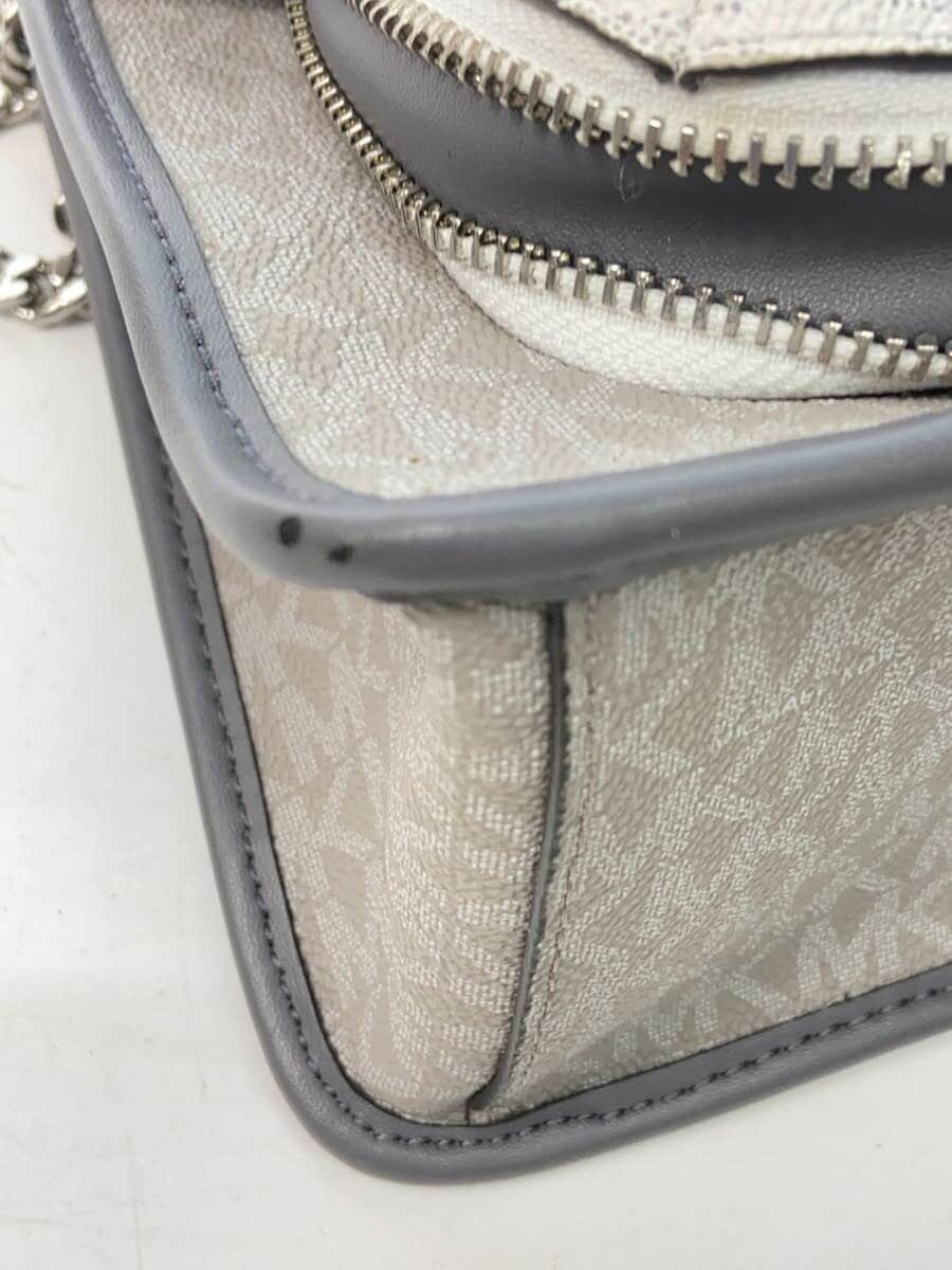 MICHAEL KORS Shoulder Bag Michael Kors Gray PVC GRY All-over Pattern 35T1SU7L8B 7