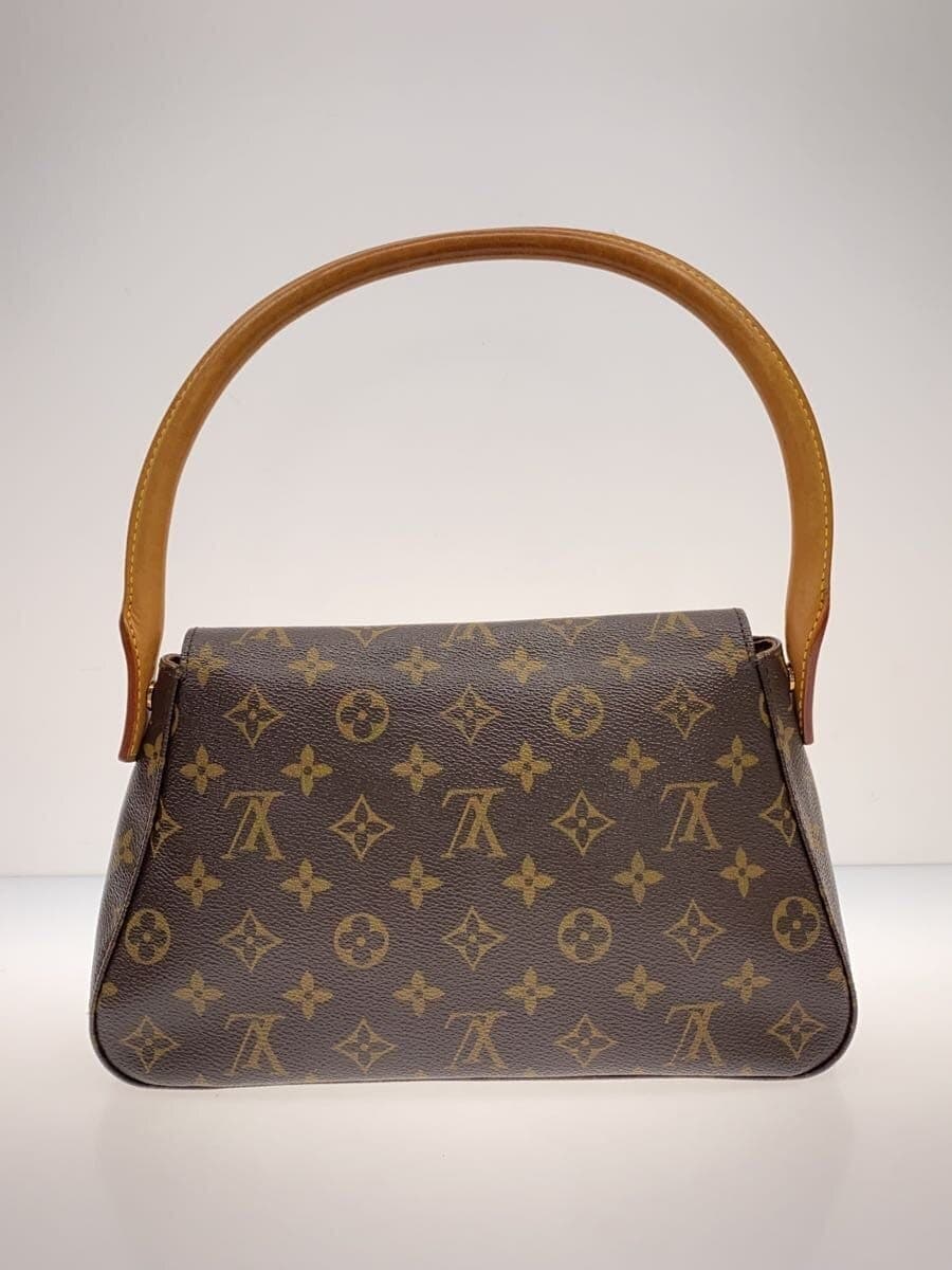 LOUIS VUITTON Mini Lu ping_Monogram Canvas PVC BRW 3