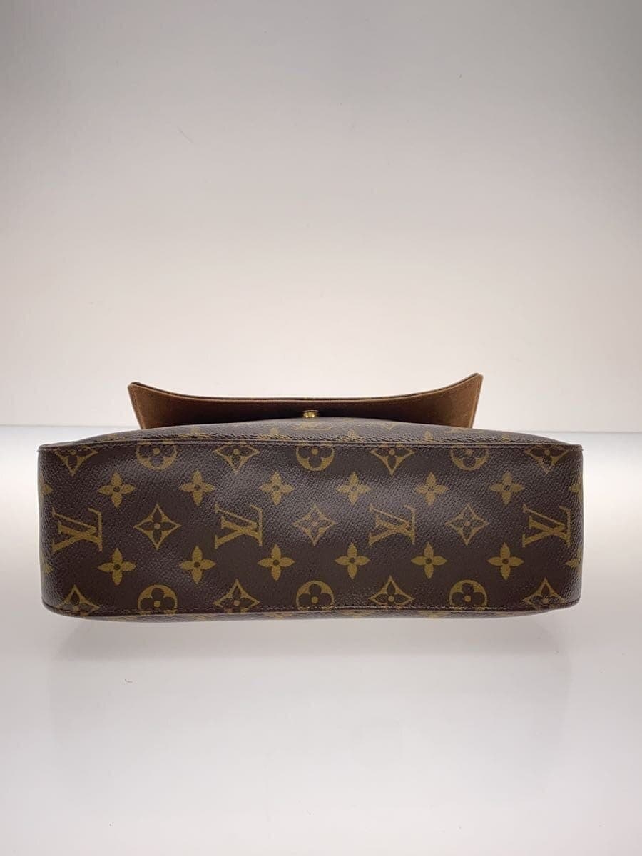 LOUIS VUITTON Mini Lu ping_Monogram Canvas PVC BRW 4
