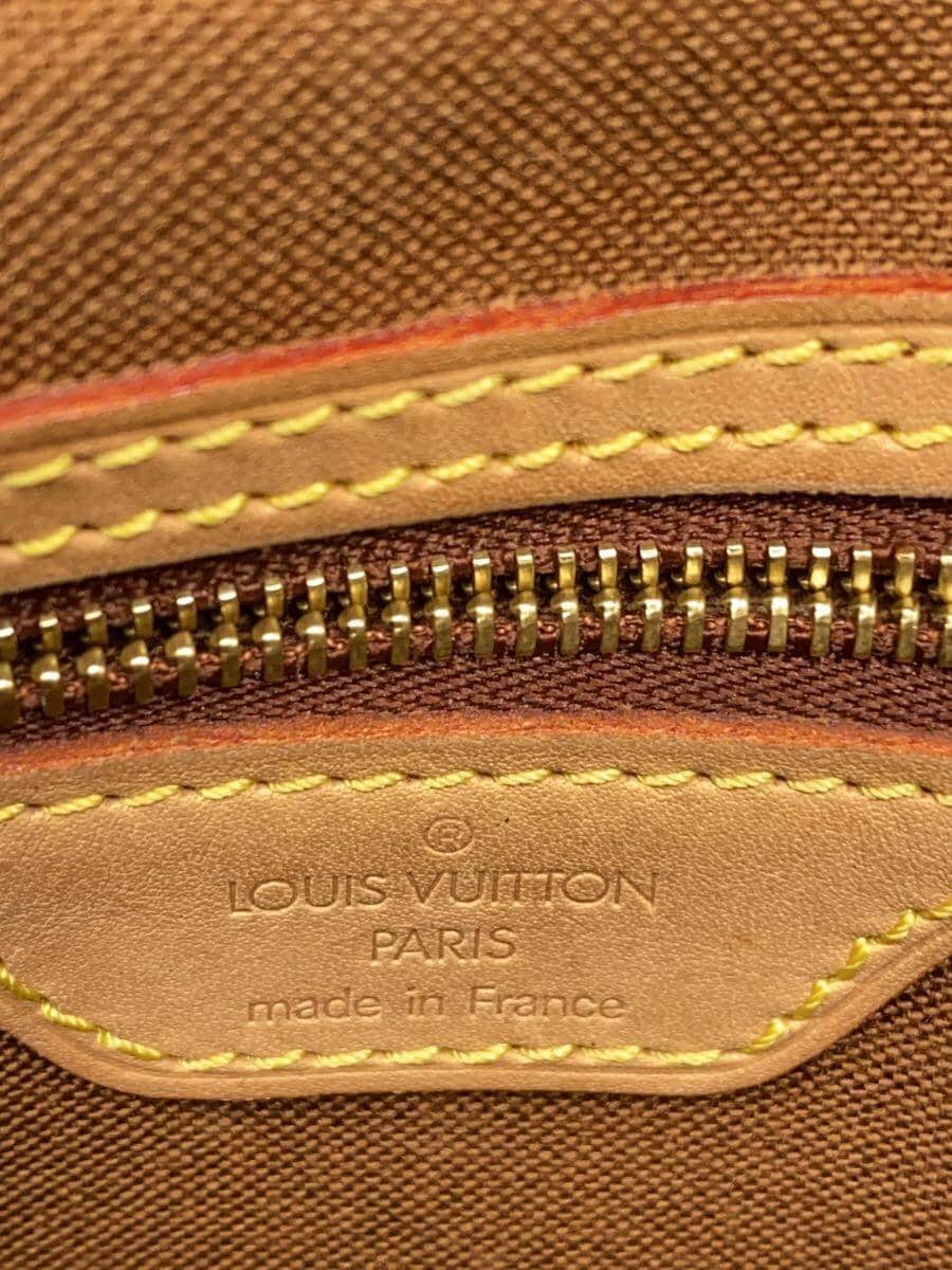 LOUIS VUITTON Mini Lu ping_Monogram Canvas PVC BRW 5