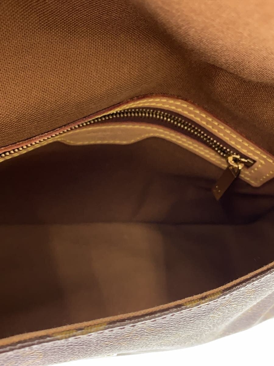 LOUIS VUITTON Mini Lu ping_Monogram Canvas PVC BRW 6