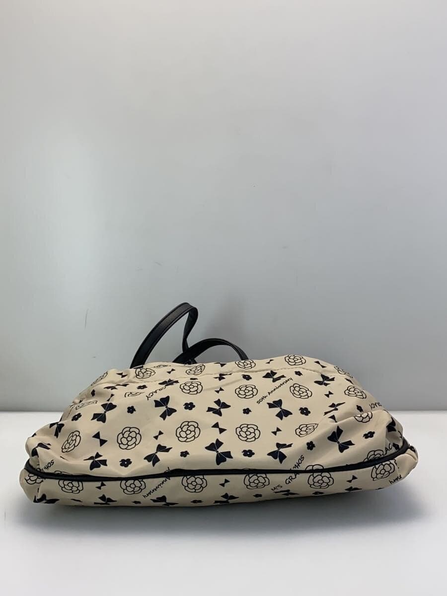 M’S GRACY Shoulder Bag Polyester BEG All Over Pattern 4