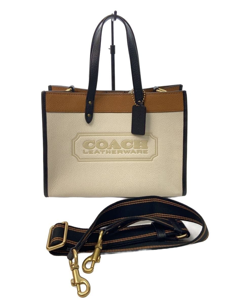 COACH Shoulder Bag COACH Ivory Cream Leather IVO L2059-C0777