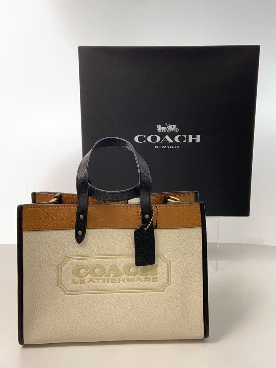 COACH Shoulder Bag COACH Ivory Cream Leather IVO L2059-C0777 9