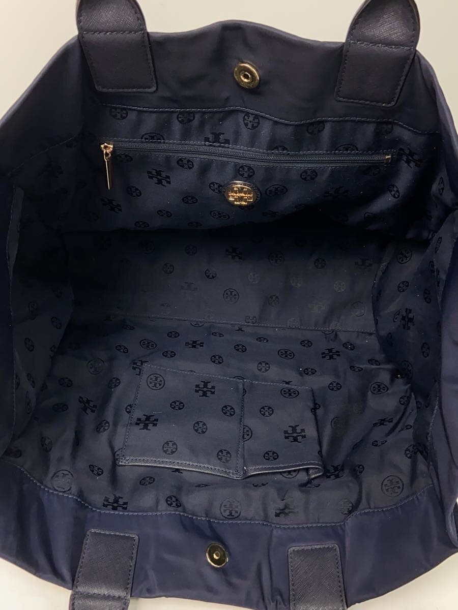 TORY BURCH Tote Bag Nylon Tory Burch Navy Navy NVY Solid 6