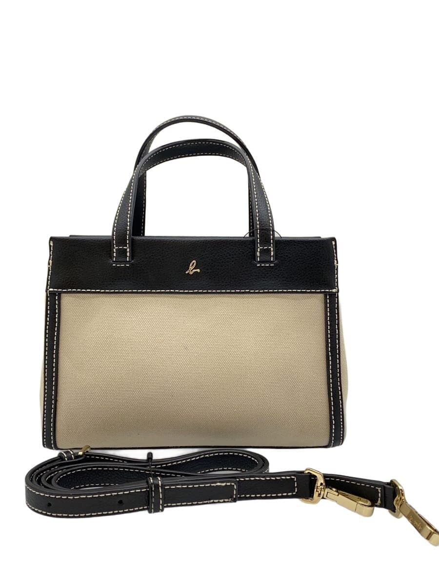 agnes b. shoulder bag cotton BEG