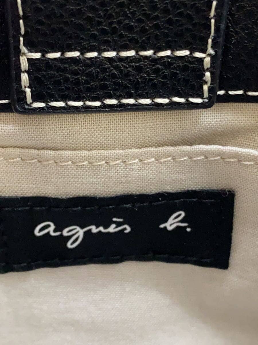 agnes b. shoulder bag cotton BEG 5