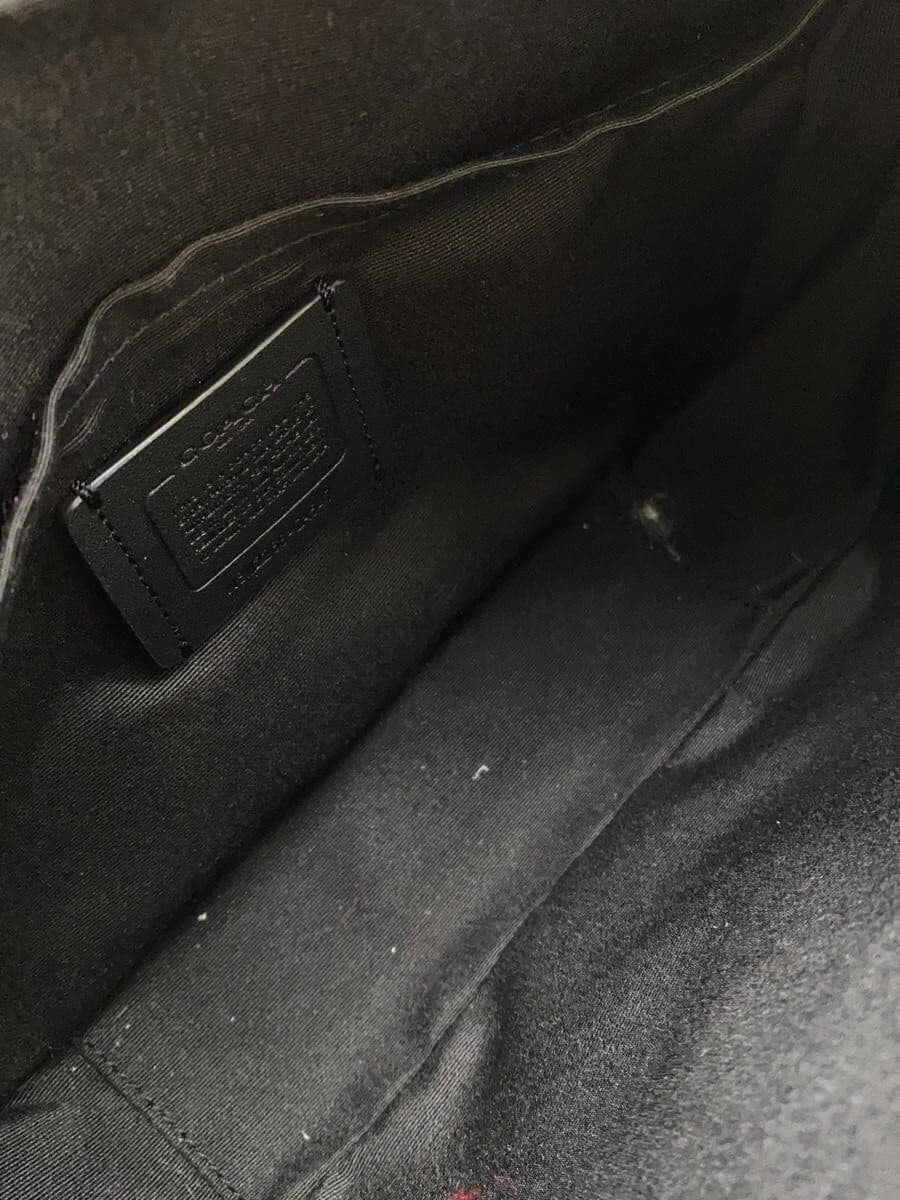 COACH Shoulder Bag Leather BRW All-over Pattern CA547 6