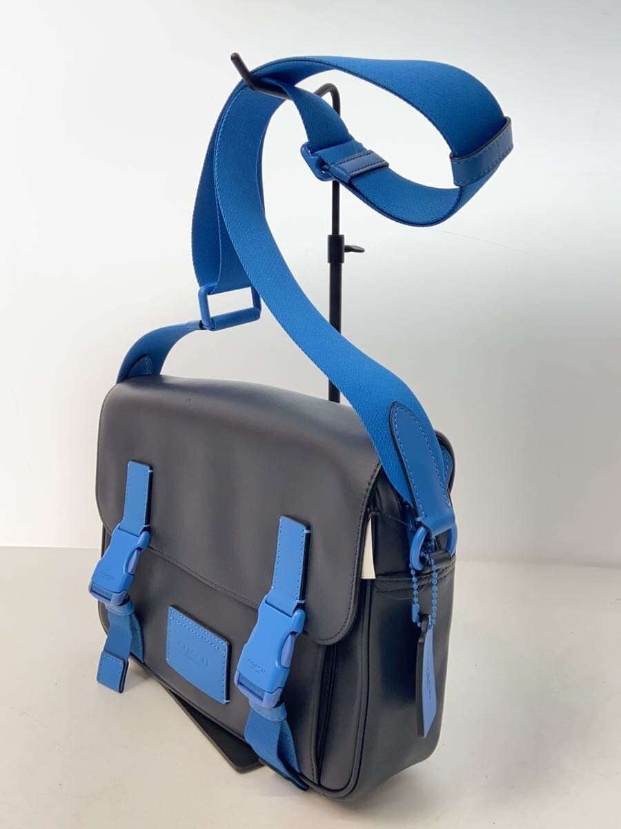 COACH shoulder bag Coach Navy Dark Blue Leather NVY C5300 2