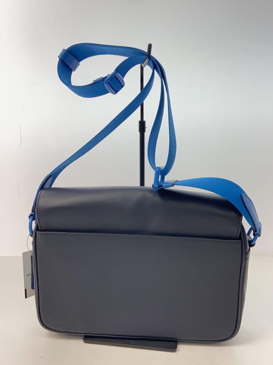 COACH shoulder bag Coach Navy Dark Blue Leather NVY C5300 3